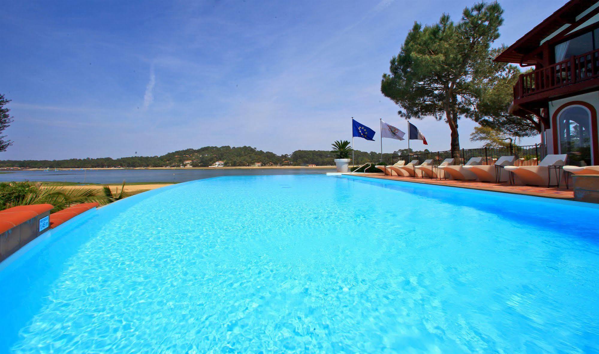 Hotel Les Hortensias Du Lac Soorts-Hossegor Exterior photo